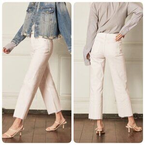 Boyish Womens Denim The Mikey High Waist Wide Leg Jeans Sz 25 in VERTIGO